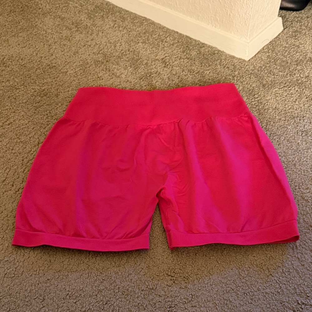 Women's Pink Athletic Shorts